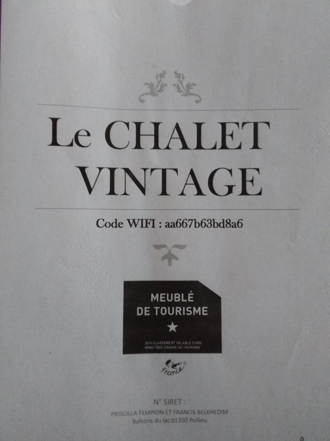 Chalet Vintage Pollieu Esterno foto